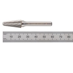 Бор-фреза твердосплавная L(KEL) 8,0x20x60x6мм HM H-Tools 116234HT