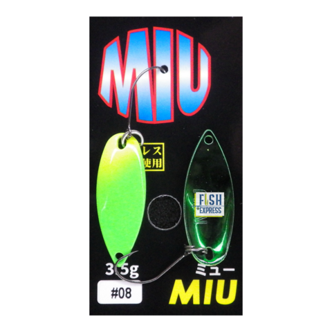 Блесна колеблющаяся на форель MIU LTD 2.8гр #08