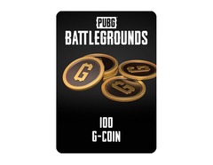 Игровая валюта PUBG: Battlegrounds - 100 G-Coin [Цифровая версия] (для ПК, цифровой код доступа)
