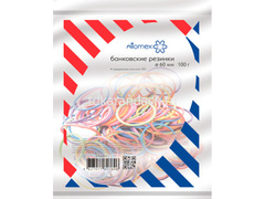 Резинка банковская 60мм 100г цветная