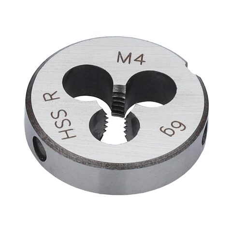 Плашка М 4,0х0,7 DINEN22568 HSS 6g 20х7мм Terrax by Ruko 237040TX