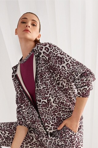 Marc Cain Sports Худи в леопардовый узор