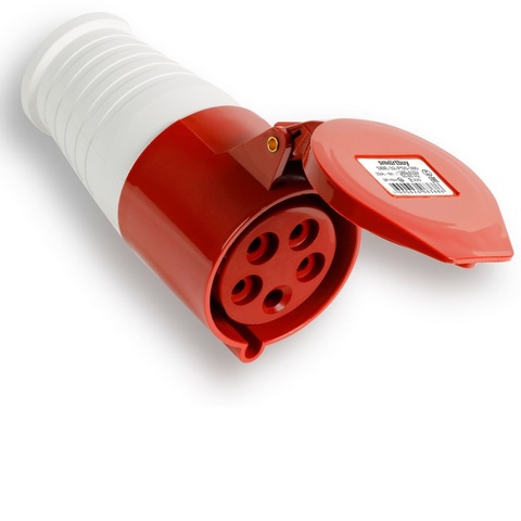 Розетка кабельная перенос. 3Р+Е+N 32А 380В IP44 (225)