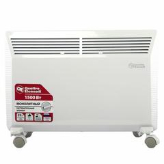 Нагреватель воздуха электрический QUATTRO ELEMENTI QE-1500KM конвекторный (1,5 кВт, мех.управление, ТЭН монолит.)