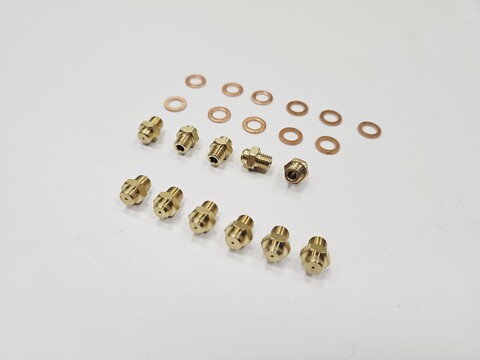 Комплект форсунок для сжиженного газа 0.85, (11шт.) для BAXI Eco Compact/Eco Home/Eco-4s/Eco-5 Compact/Main-5 (арт. 5704730, 711368600)