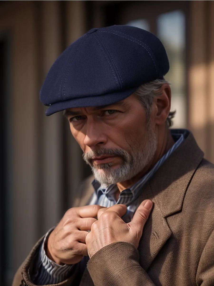 Кепка восьмиклинка утепленная