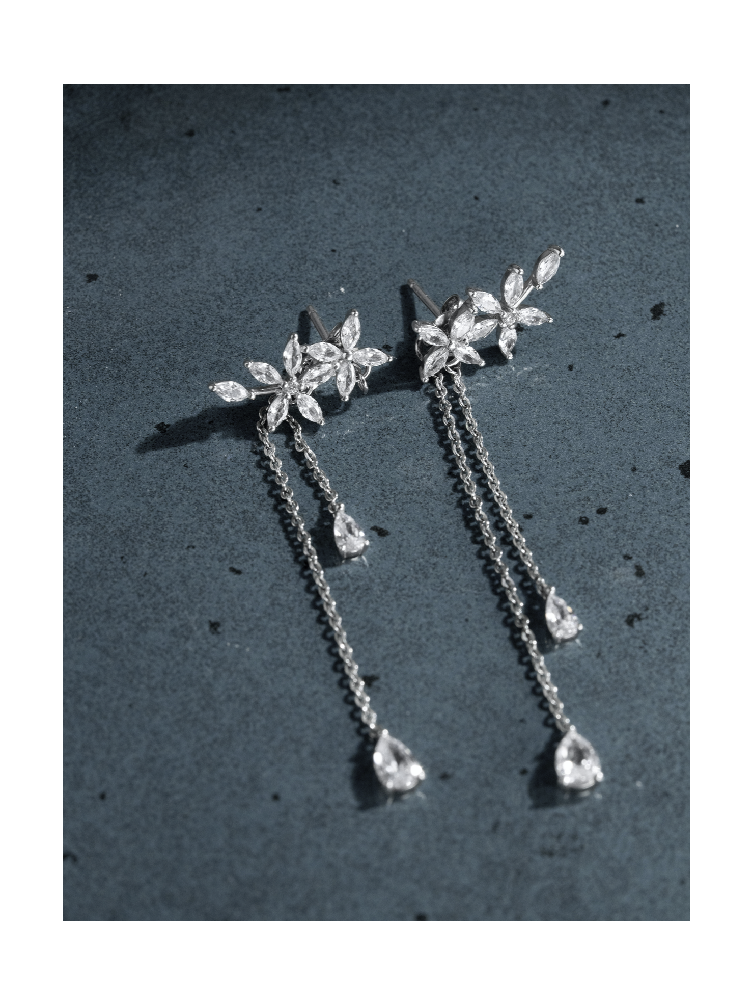 Серьги Тропический дождь