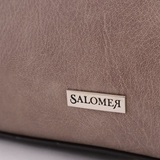 Сумка Саломея 257 македония тауп + шоколад