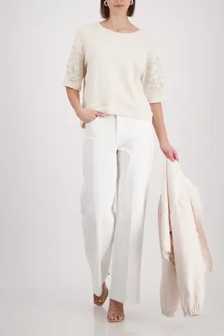 Monari Свитшот с вышивкой бисером