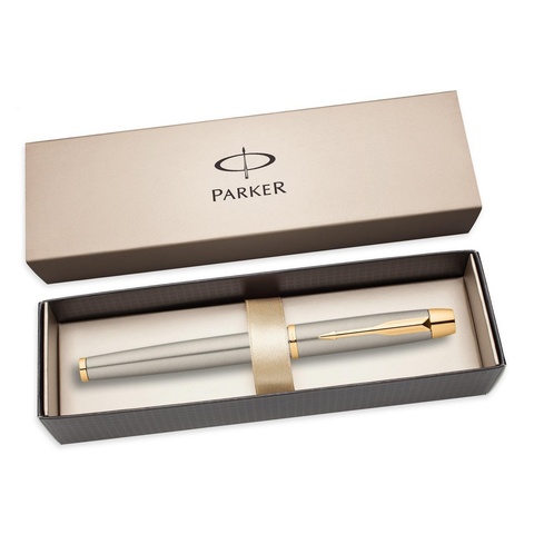 Ручка-роллер Parker IM T223 Brushed Metal GT  (S0856400)