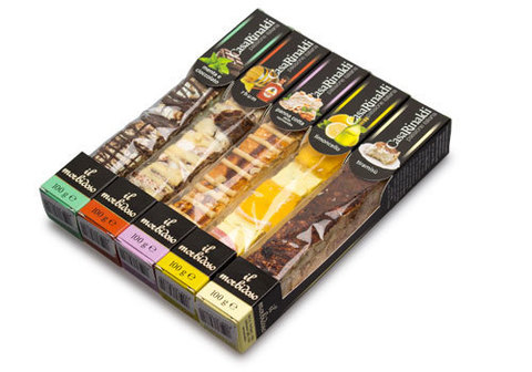 Нуга-торроне ассорти Кремовый CR, 100г