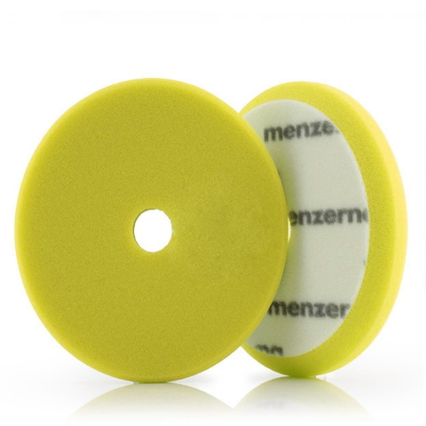 MENZERNA Полировальный круг желтый 130/150мм (Velcro)
