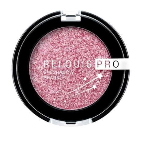 Pro Eyeshadow Sparkle Тени тон 03 Candy pink Relouis