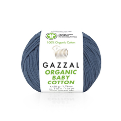 Gazzal Organic Baby Cotton 434 (Джинс)