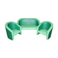 Комплект мягкой игровой мебели «Совенок» зелено-салатовый