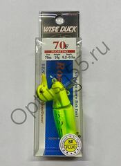 Воблер Rosy Down Wise Duck 70F 70мм, 10гр, загл.0,2-0,5м