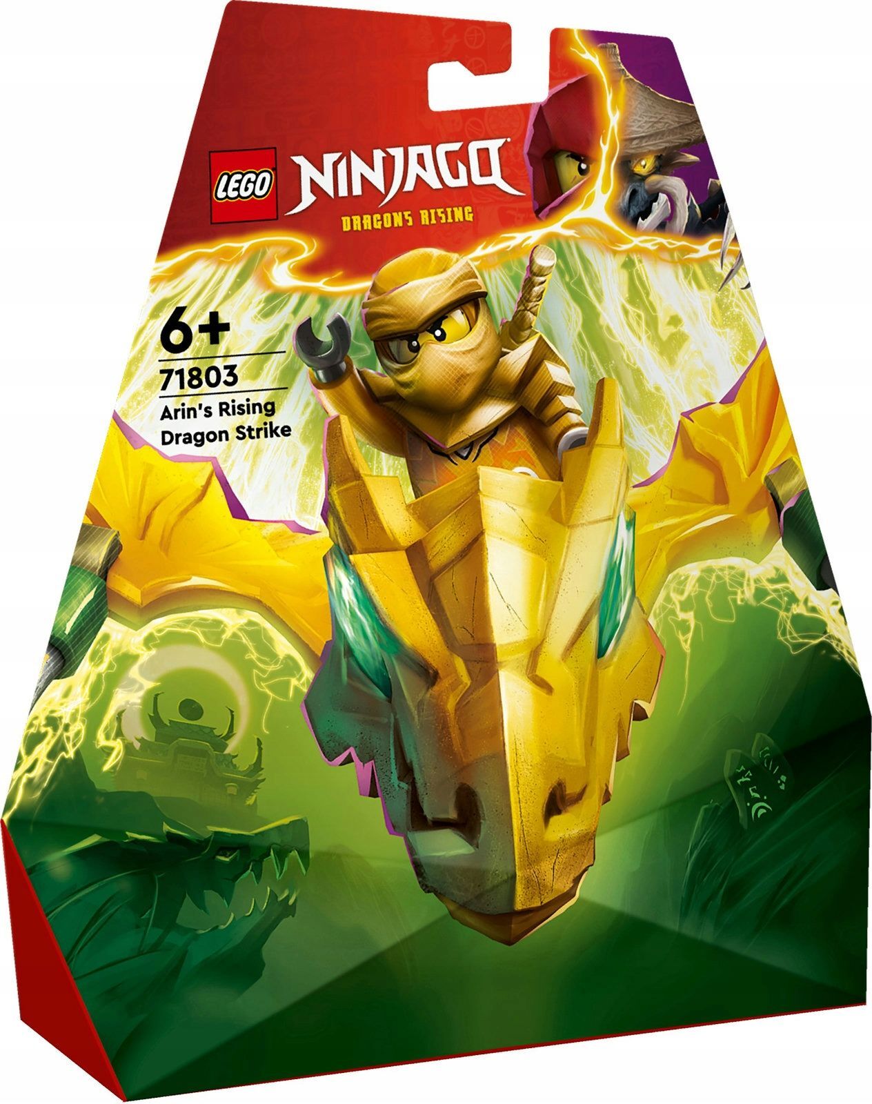 Конструктор LEGO Ninjago - Атака восходящего дракона Арин - Лего Ниндзяго  71803 купить в Москве | Доставка по России.