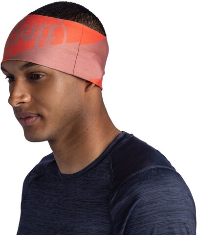 Картинка повязка Buff Headband Wide CoolNet Arthy Nectarine - 5