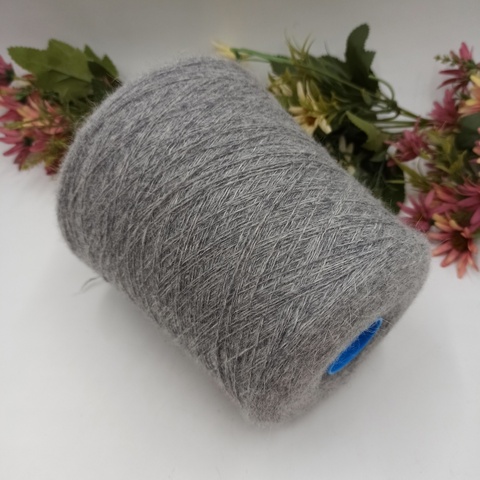 Zegna Baruffa Opera Washed 830107 80% меринос 20% ангора 1200м/100гр - Серый