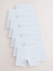 Трусы-шорты удлиненные для девочки Next E87-104, 10 шт., Белый