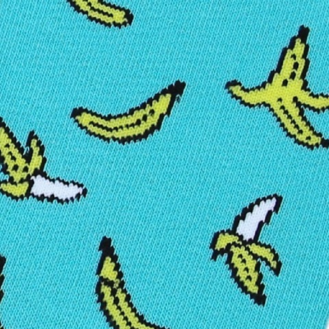 Носки с принтом бананов оптом