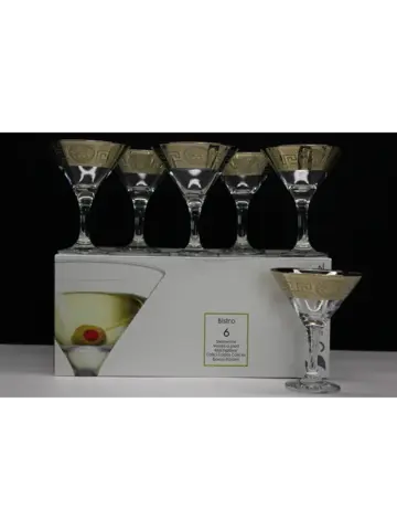 Бокалы для мартини 6 шт по 170 мл