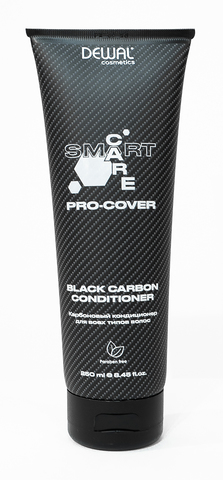 Карбоновый кондиционер для всех типов SMART CARE PRO-COVER Black Carbon Dewal Cosmetics,250мл