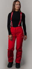 Тёплые женские зимние брюки NordSki Premium Red 2020