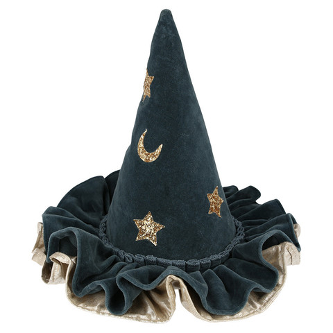 Шляпа колдуньи, синяя