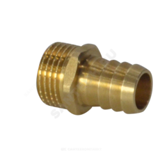 Переходник латунь неразъемный для шланга Дн 20х1/2" НР SantechSystems