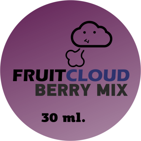 Премиум жидкость для электронных сигарет Berry Mix, 6 мг