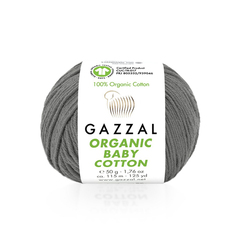 Gazzal Organic Baby Cotton 435 (Серый камень)