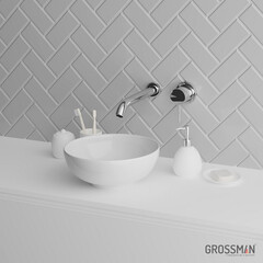 Раковина Grossman GR-3021 круглая (32 см)