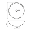Omoikiri 4972078 Раковина Hitomi-WH Natceramic/белый