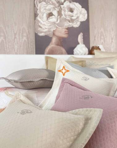 Подушка декоративная 50x50 Blumarine Primizia burro