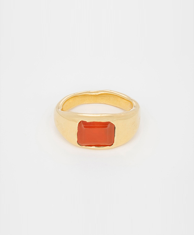Кольцо NEBULA WITH CARNELIAN