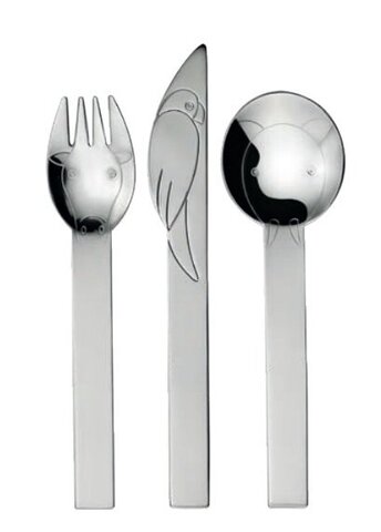 Набор столовых приборов 3шт Herdmar Jungle Kids Set