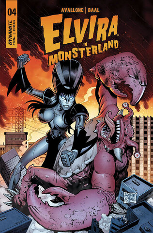 Elvira In Monsterland #4 (Cover A)