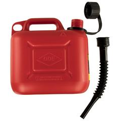 Канистра DDE для ГСМ, 5 л, антистатическая, крышка с замком, трубка для заливки (917-859)