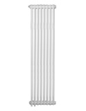 Стальной трубчатый радиатор отопления RIFAR TUBOG VENTIL 2180 8 секций БЕЛЫЙ нижнее одностороннее подключение