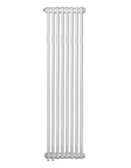 Стальной трубчатый радиатор отопления RIFAR TUBOG VENTIL 2180 8 секций БЕЛЫЙ нижнее одностороннее подключение
