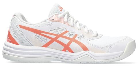 Женские теннисные кроссовки Asics Court Slide 3 - white/sun coral