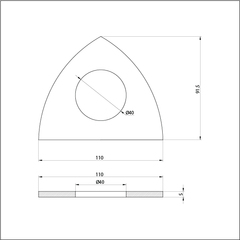 Рамка для часов из нефрита. Диаметр механизма 40мм.