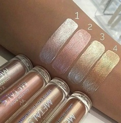 Golden Rose Хайлайтер для макияжа лица тон 01 METALS Liquid Glow Highlighter