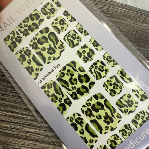 ПЛЕНКИ NAIL WRAPS ZOMBIE LEO (PED)