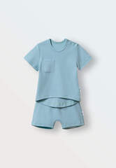 Комплект шорты и футболка (ментол)