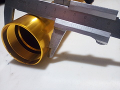 Cтакан пера для Suzuki GSR 750, GSX-S 750 / Внешний / Золотой