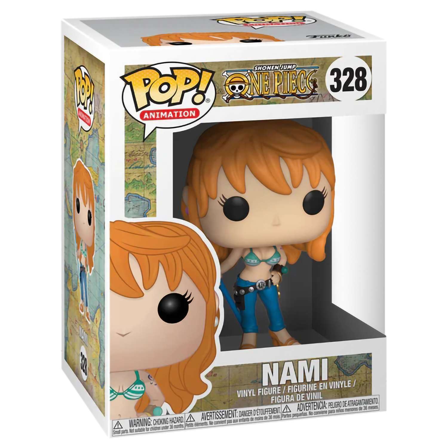 Pop! Animation: One Piece – Nami (Alabasta) Funko Pop! Vinylfigur | Sammlerfigur Aus Der Anime-Serie