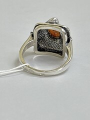 Матео (кольцо из серебра)