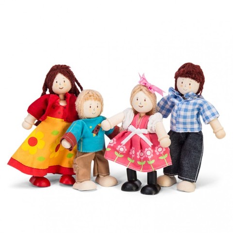 Le Toy Van Набор деревянных кукол Budkins 